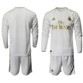 Divisa di Calcio Real Madrid Bambino Prima 2019/2020 Manica Lunga